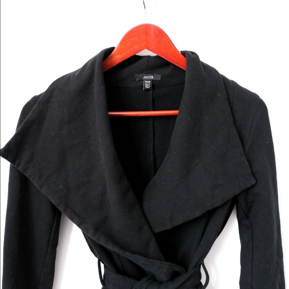 Jacob Black Tie-Front Sweater - Picture 2 of 6